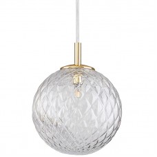 Φωτιστικό Κρεμαστό Μονόφωτο Φ21cm G9 230V Χρυσαφί CADIX 4609